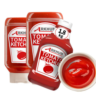 jakość Sos pomidorowy o smaku w worku o wadze 150 g i pudełku o wadze 150 g z energią 7% wartość odniesienia składników odżywczych dla łatwego i szybkiego stosowania fabryka